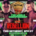 Carte de TNA Rebellion 2024