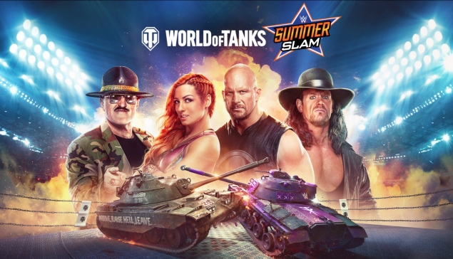 La WWE arrive dans World of Tanks