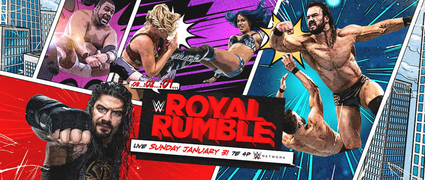 Carte De Wwe Royal Rumble 21 Newsy Today