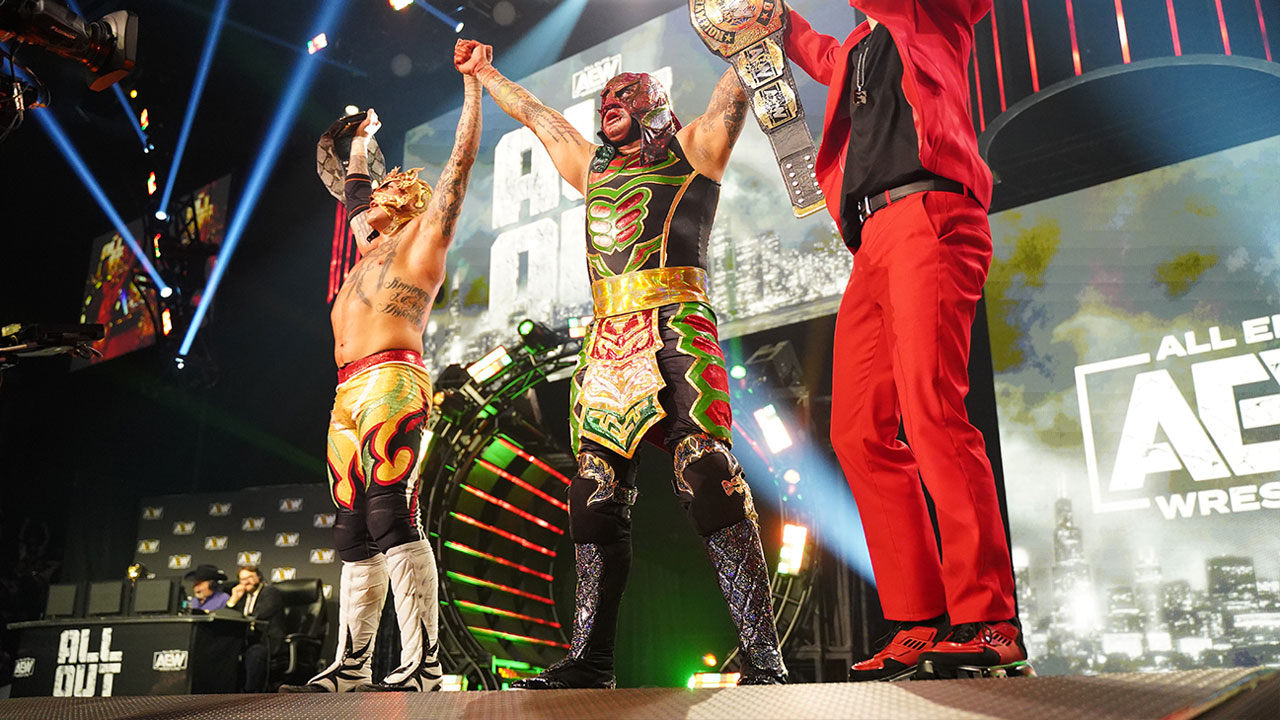 Les Lucha Brothers réagissent à leur match et à leur obtention des titres par équipe de l&#39;AEW - Catch-Newz