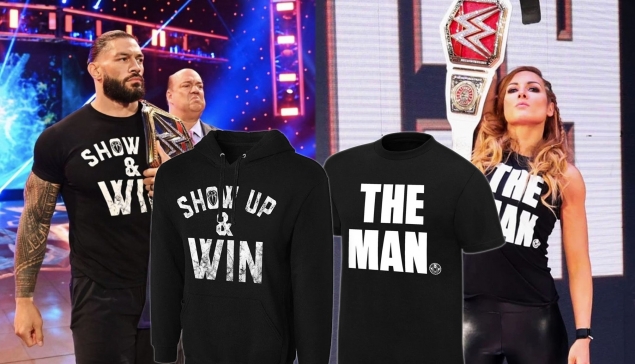Concours - Gagnez un pull de Roman Reigns et un t-shirt de Becky Lynch