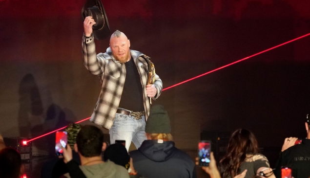 Brock Lesnar annoncé pour le RAW d'après Royal Rumble 2022