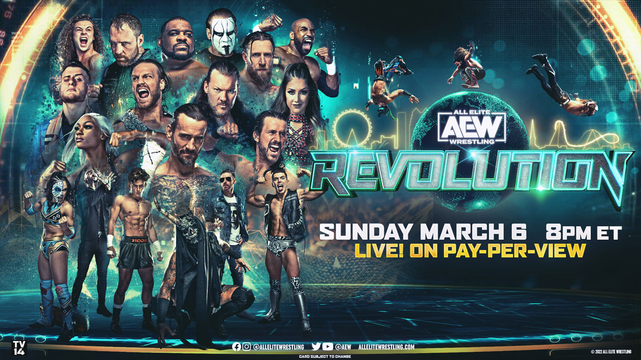 Pronos AEW Revolution 2022 + QUIZ AEW CatchNewz