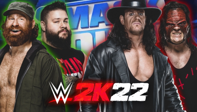SAMI ZAYN & KEVIN OWENS VS THE UNDERTAKER & KANE - WWE 2K22 Online