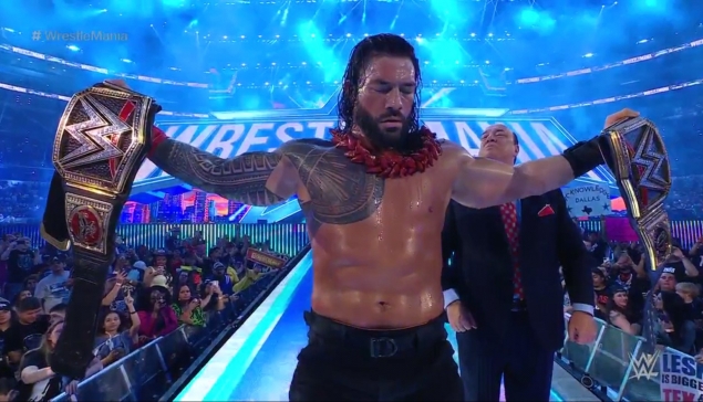 WrestleMania 38 : Roman Reigns couronné, Brock Lesnar décimé !