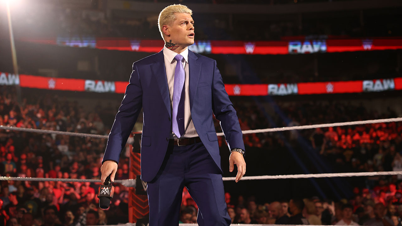 Cody Rhodes had geen script voor zijn eerste RAW-show