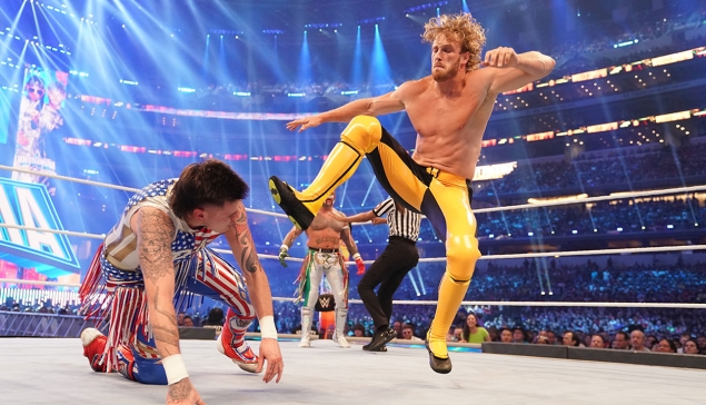 Logan Paul s'est entrainé quatre heures pour son match à WrestleMania 38
