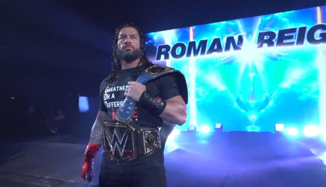 Roman Reigns vs Drew McIntyre - WWE PARIS 2022