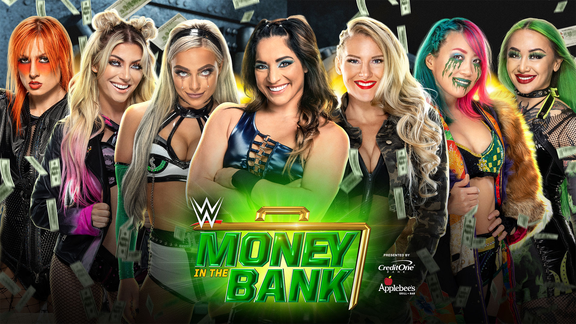 Becky Lynch vs Alexa Bliss vs Liv vs Rodriguez vs Evans vs Asuka