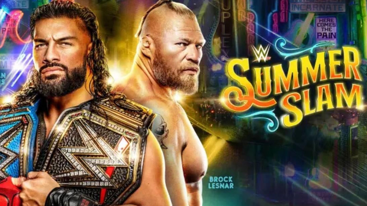 Due leggende nel backstage del WWE SummerSlam
