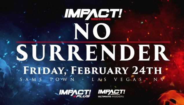 Carte d'IMPACT Wrestling No Surrender 2023