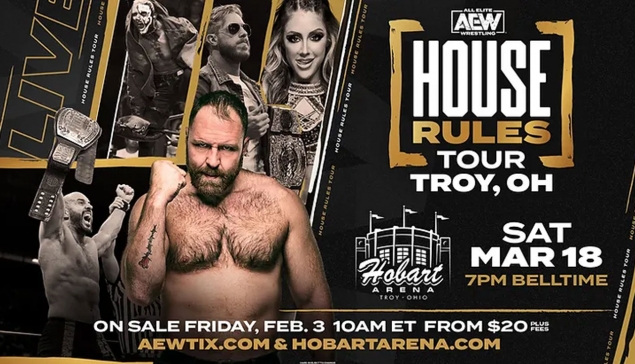 L'AEW lance ses live events ''AEW House Rules''