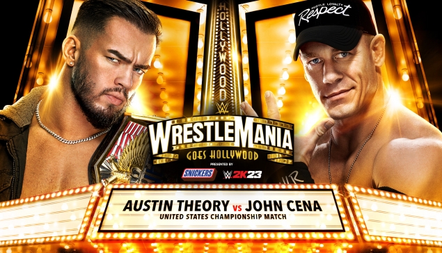 JOHN CENA VS AUSTIN THEORY - WrestleMania 39