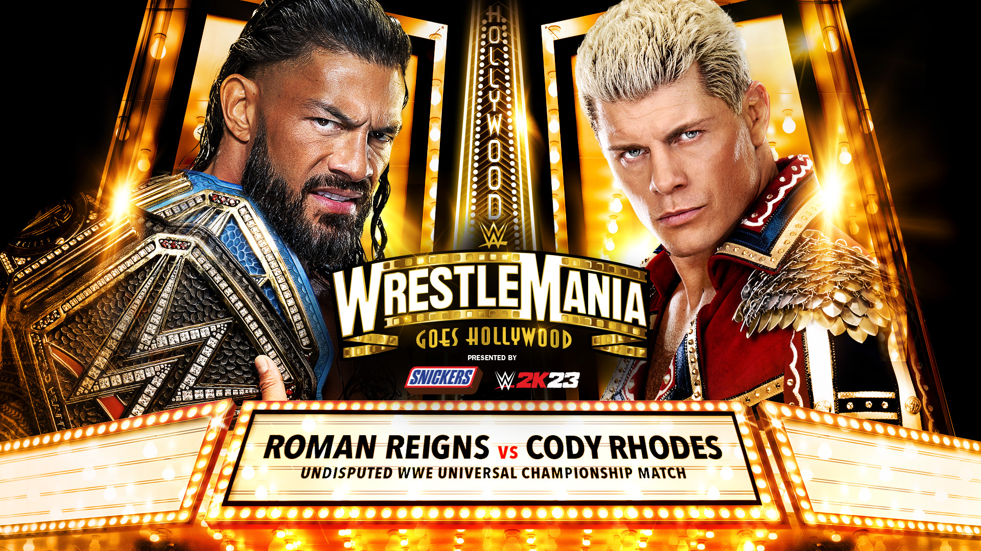 Cody Rhodes Vs Roman Reigns Wrestlemania 39 Catch Newz