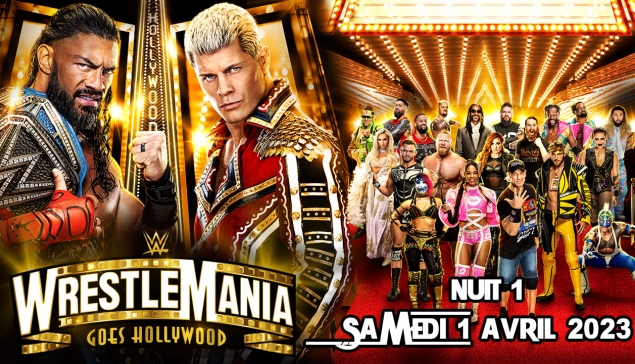 Résultats de WWE WrestleMania 39 Nuit 1