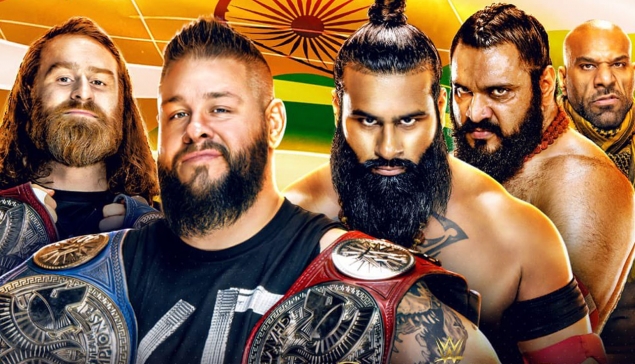 Indus Sher aura une chance pour les titres par équipe à WWE Superstar Spectacle