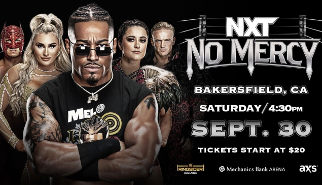 Carte de WWE NXT No Mercy 2023