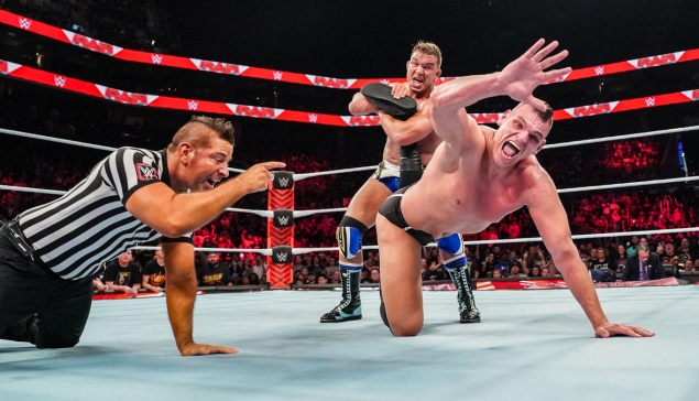 Gunther et Chad Gable ont reçu une Standing Ovation après leur match à WWE RAW