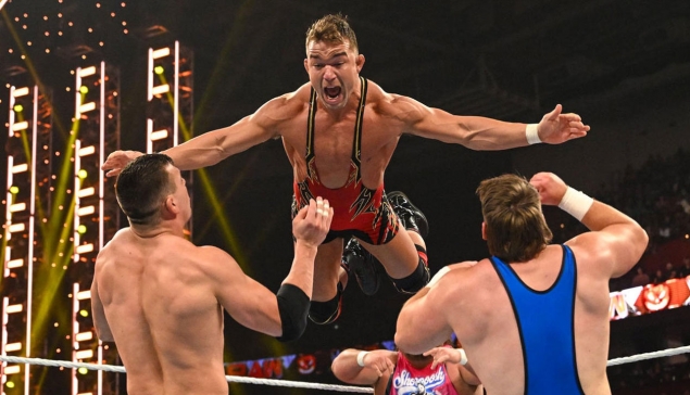 Chad Gable célèbre ses 10 ans à la WWE