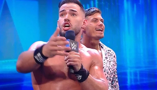 Le duo Austin Theory et Grayson Waller ira loin à WWE SmackDown