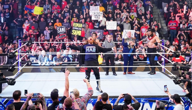 Un moment très spécial pour Sami Zayn à WWE Laval 2023
