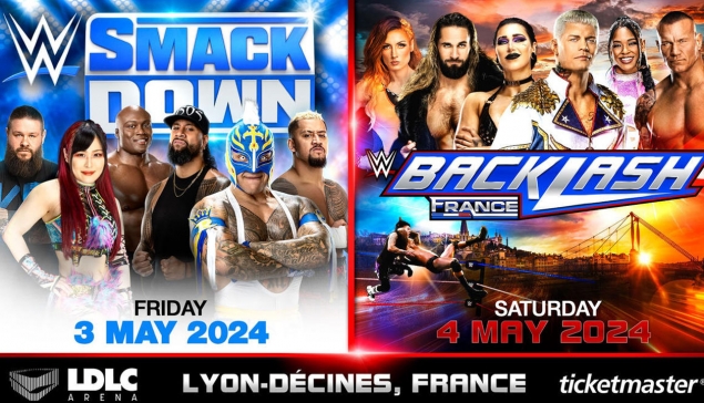 On A Nos Places Pour WWE Backlash France 2024 ! - Catch-Newz