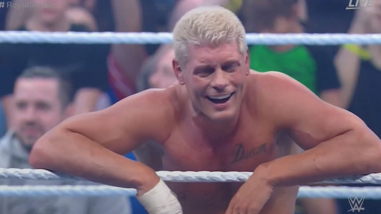 WWE Royal Rumble : Cody Rhodes son is the second Royal Rumble match man