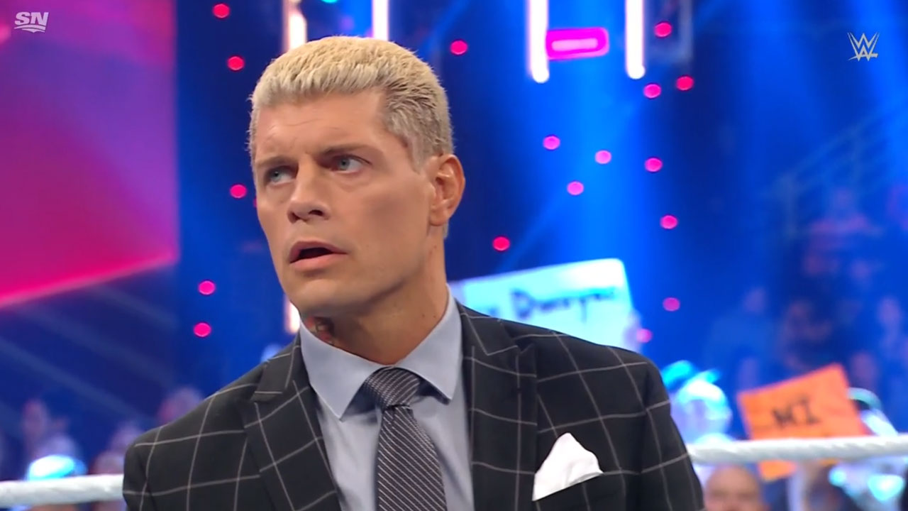 Cody Rhodes was heard from the first WWE RAW