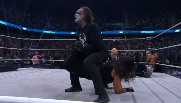 AEW Revolution : Le dernier match en carrière de Sting