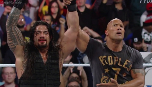 Roman Reigns préfère oublier le Royal Rumble 2015 avec The Rock