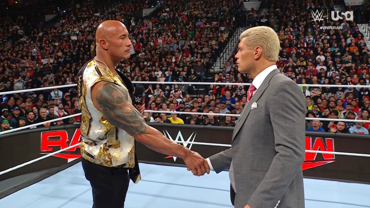 What could The Rock have given Cody Rhodes before leaving?