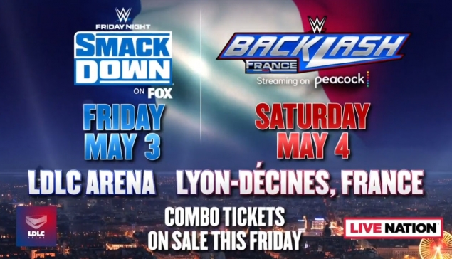 Grosse chute du prix des billets pour WWE Backlash France à 2 semaines du show