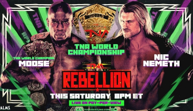 Carte de TNA Rebellion 2024