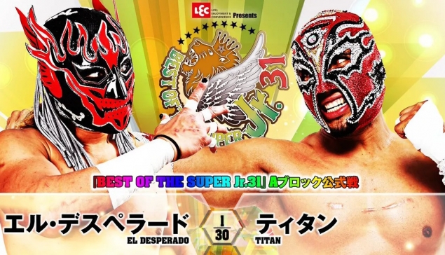 Résultats de NJPW Best of The Super Jr 31 - Jour 1