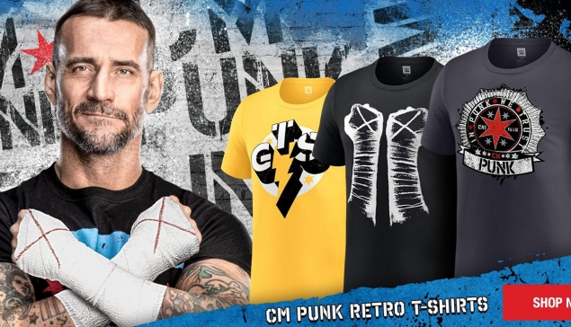 La WWE lance une collection rétro pour CM Punk