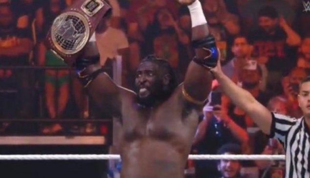 WWE NXT Battleground : Oba Femi continue son règne