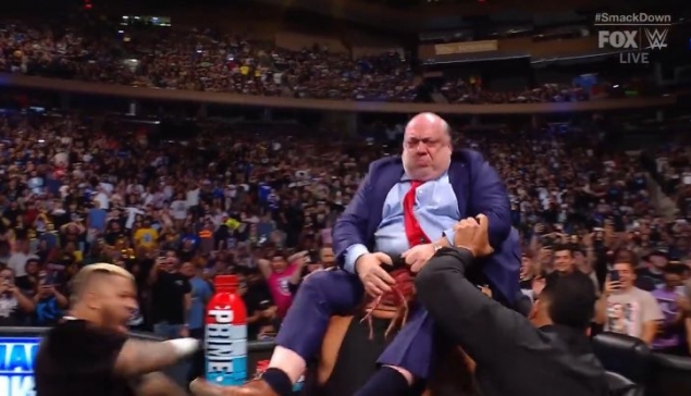 WWE SmackDown : Paul Heyman passé à tabac par la Bloodline !