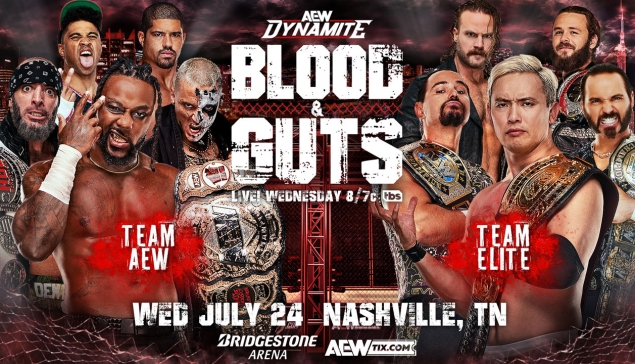 Preview : AEW Dynamite spécial Blood and Guts du 24 juillet 2024