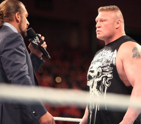 Triple H n'exclut pas un retour de Brock Lesnar à la WWE