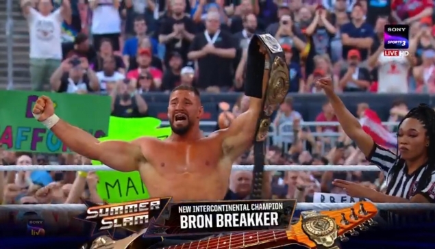 SummerSlam : Bron Breakker est champion Intercontinental