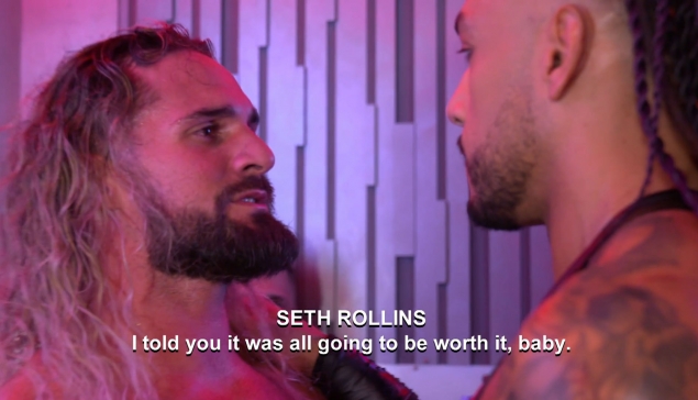 Ce qu'a dit Seth Rollins à Damian Priest quelques secondes avant son cash-in à WrestleMania 40