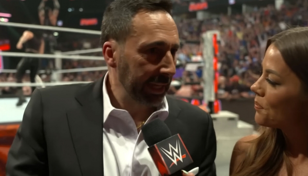 Joe Tessitore revient sur sa première soirée comme commentateur de WWE RAW