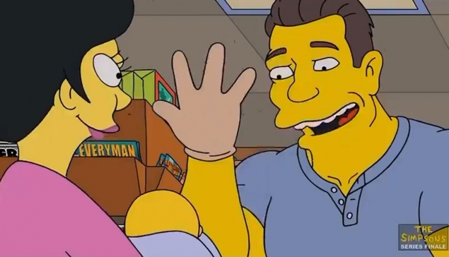 John Cena met au monde un enfant dans les Simpson