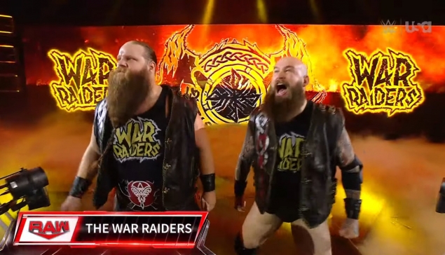 WWE RAW : Les War Raiders sont officiellement de retour