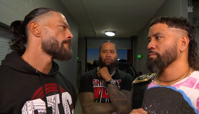 WWE SmackDown : Roman Reigns et Jey Uso se retrouvent