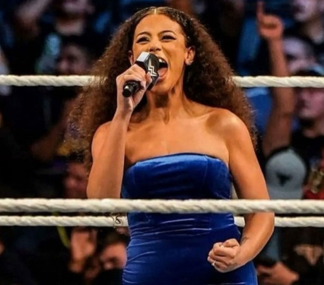 Samantha Irvin annonce son départ de la WWE