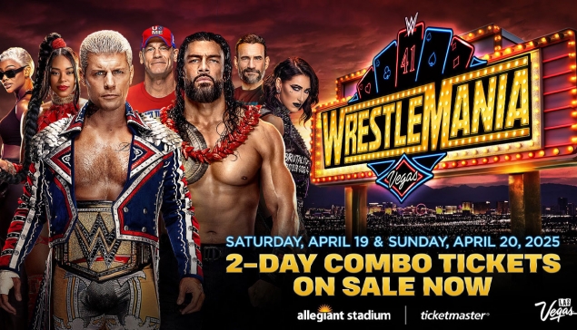 Achetez vos billets pour WWE WrestleMania 41