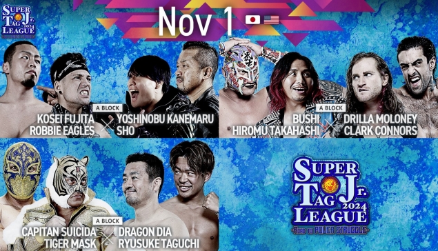 Résultats de NJPW Super Junior Tag League du 1 novembre 2024