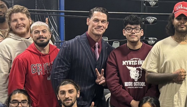 John Cena de passage dans l'école de catch de Cody Rhodes