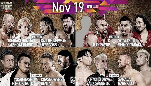 Résultats de NJPW World Tag League du 19 novembre 2024